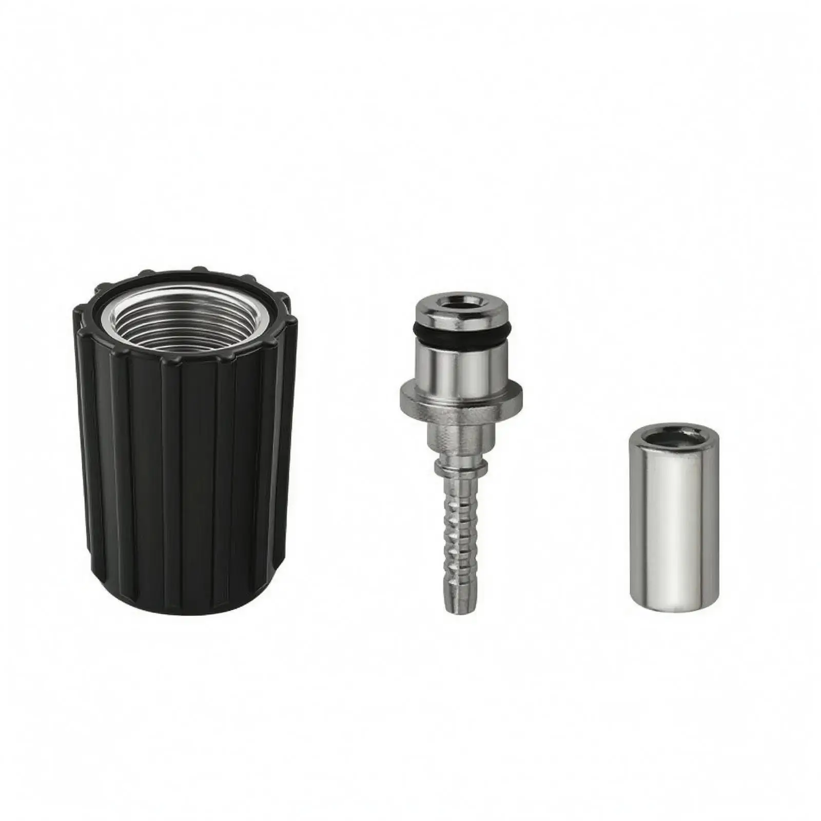 High Pressure Washer Hose Compression Fitting Set M22 Thread Electroplated Iron Adapter for K7 Pressure Washer Hose