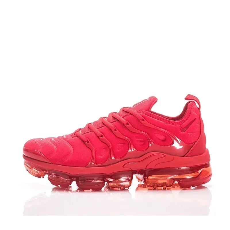 Nike Air Vapormax Plus TN Grey Men and Women Running Shoes Air Cushion Non-slip Against Impact Unisex Sports Sneakers