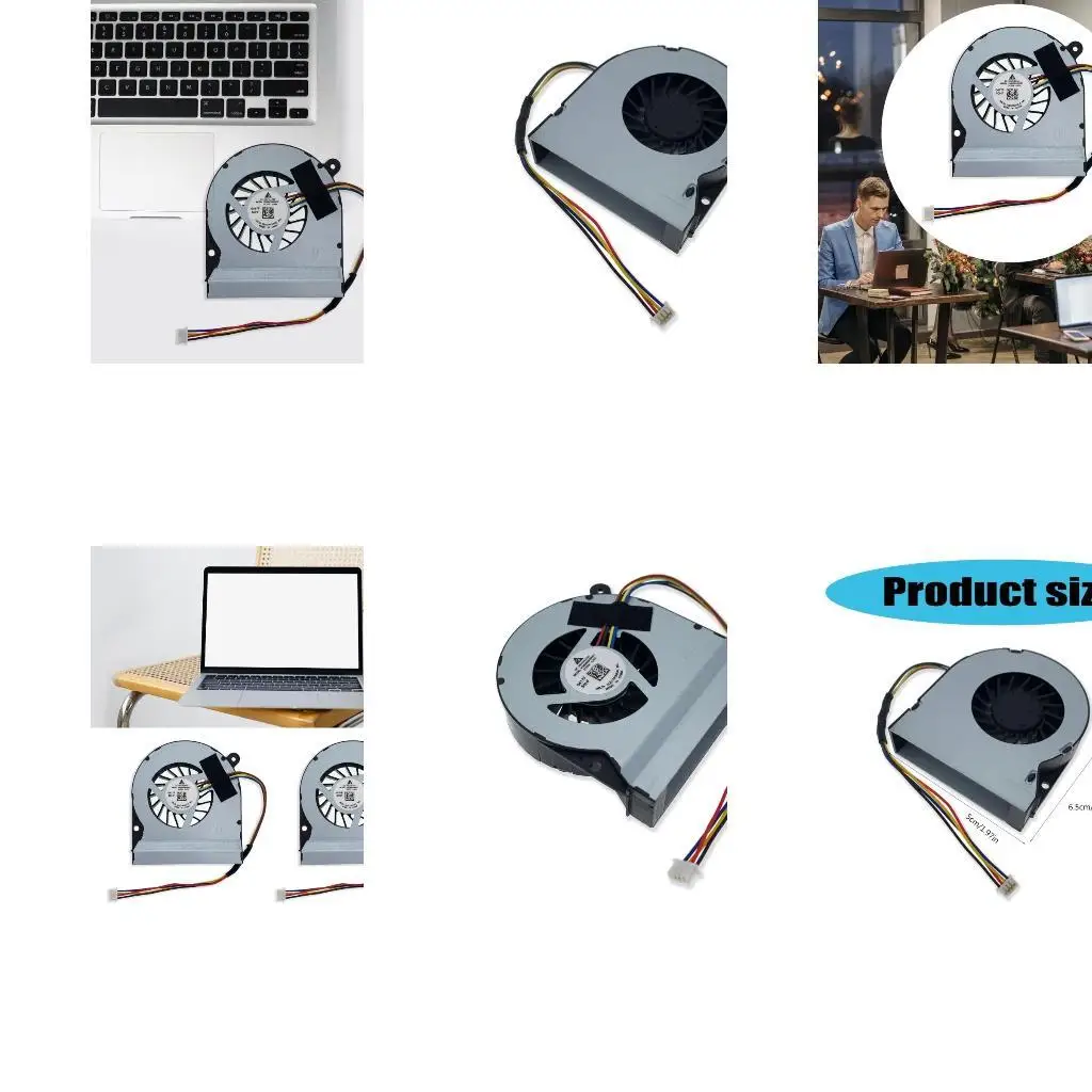 

31BA для Skull NUC6I7KYK KSB0605HB 1323-00U9000 Охлаждение ноутбука 4PIN COOLER