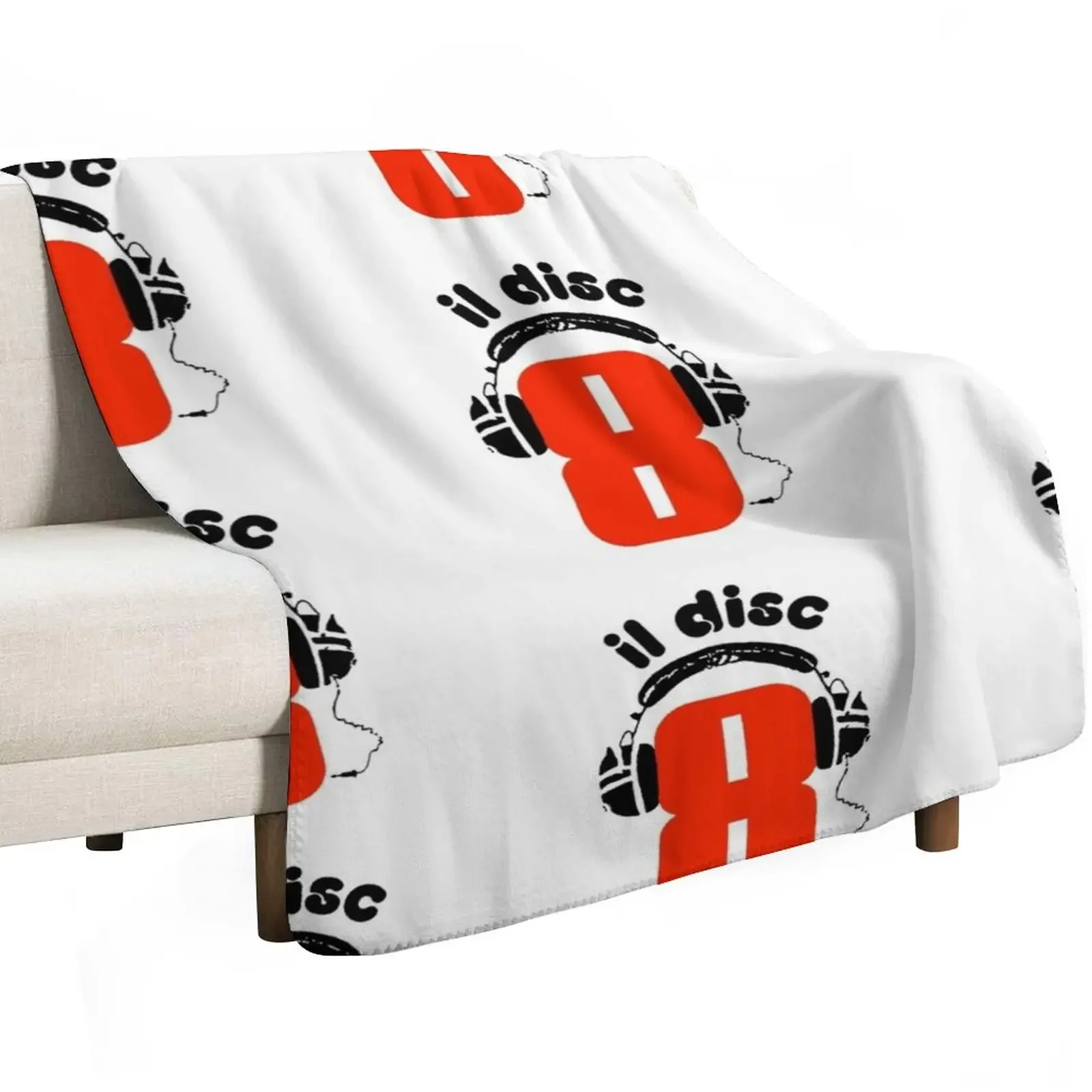 Il Disc8 Italo Disco رمي بطانية الأربعاء هدية شخصية ثقيلة للنوم بطانية فاخرة
