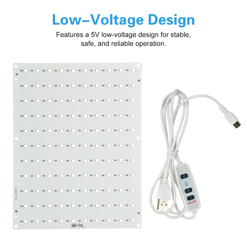 5V 110/120 LED Kralen Reliëf Backlight Panel Helderheid Verstelbare LED Light Board Kit voor DIY Verlichtingsprojecten