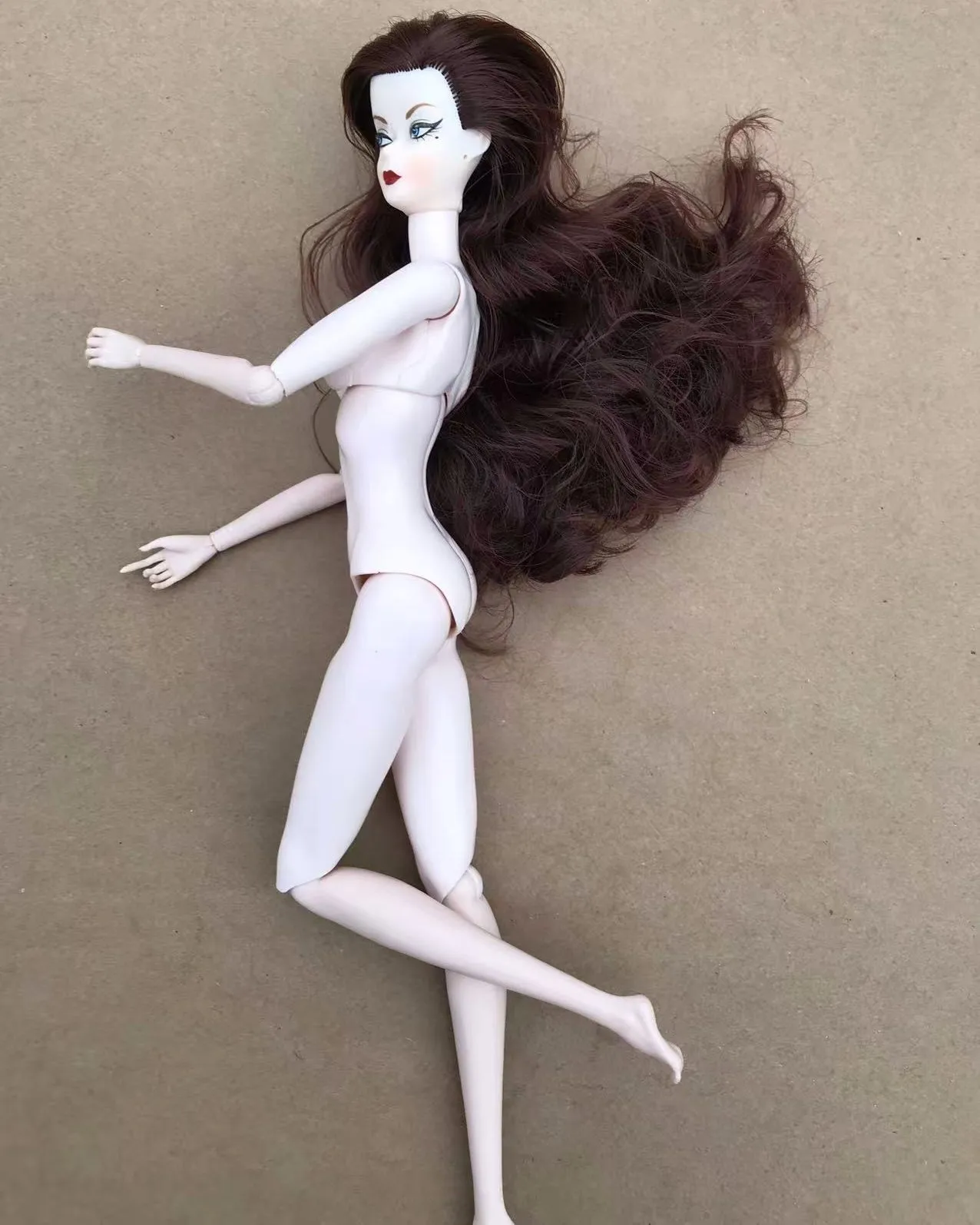 1/6 Copy ST Doll Heads with MENGF Super White Body Little Defects Full Doll Toy Figure for Girls Collectible Christmas Gift