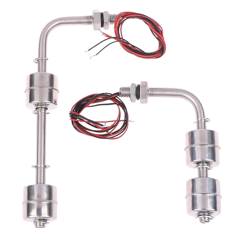 304 Stainless Steel Float Switch Tank Liquid Water Level Sensor Double Ball Float Switch Tank Pool Flow Sensors