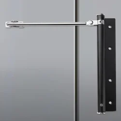 Automatic Door Closer Cushion Door Closer Household Mute Artifact Simple Punch Free Invisible Return Spring