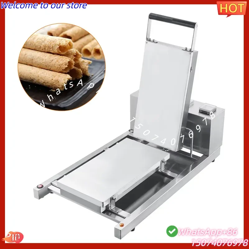 2026 Low MOQ Commercial Electric Waffle Making Machine Quickly Baking Children's Roll Cone Maker