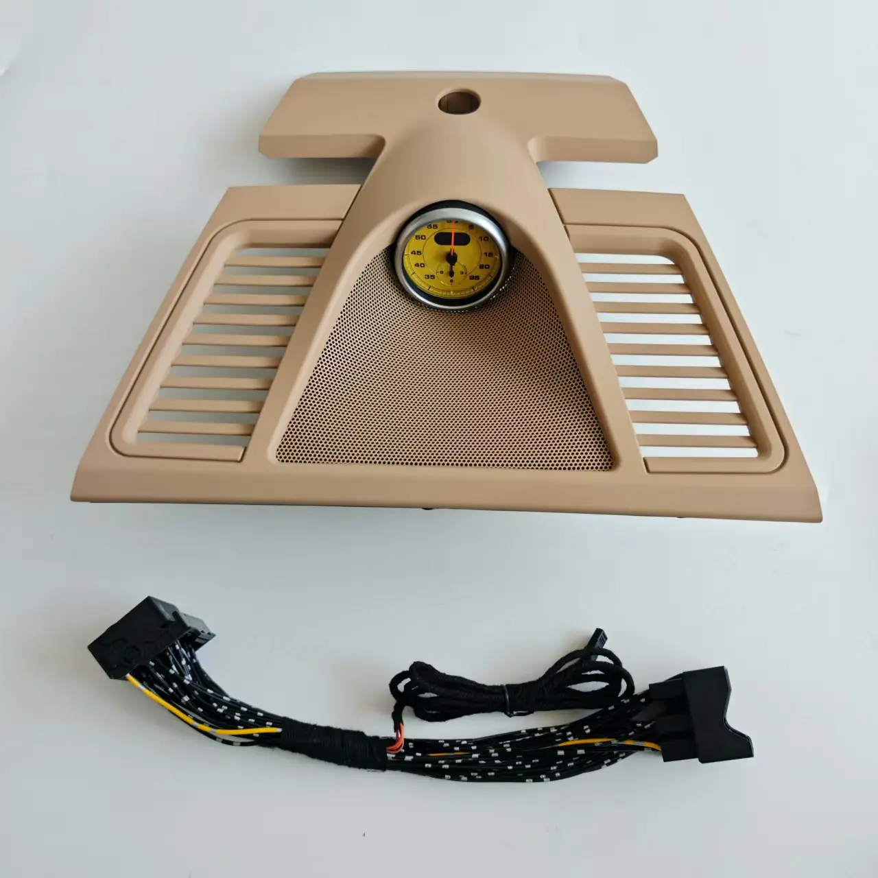 Compass Timer Instrument Car Modification with a  yellow Clock for  Panamera Wholesale Auto Parts OEM 970552151016W0
