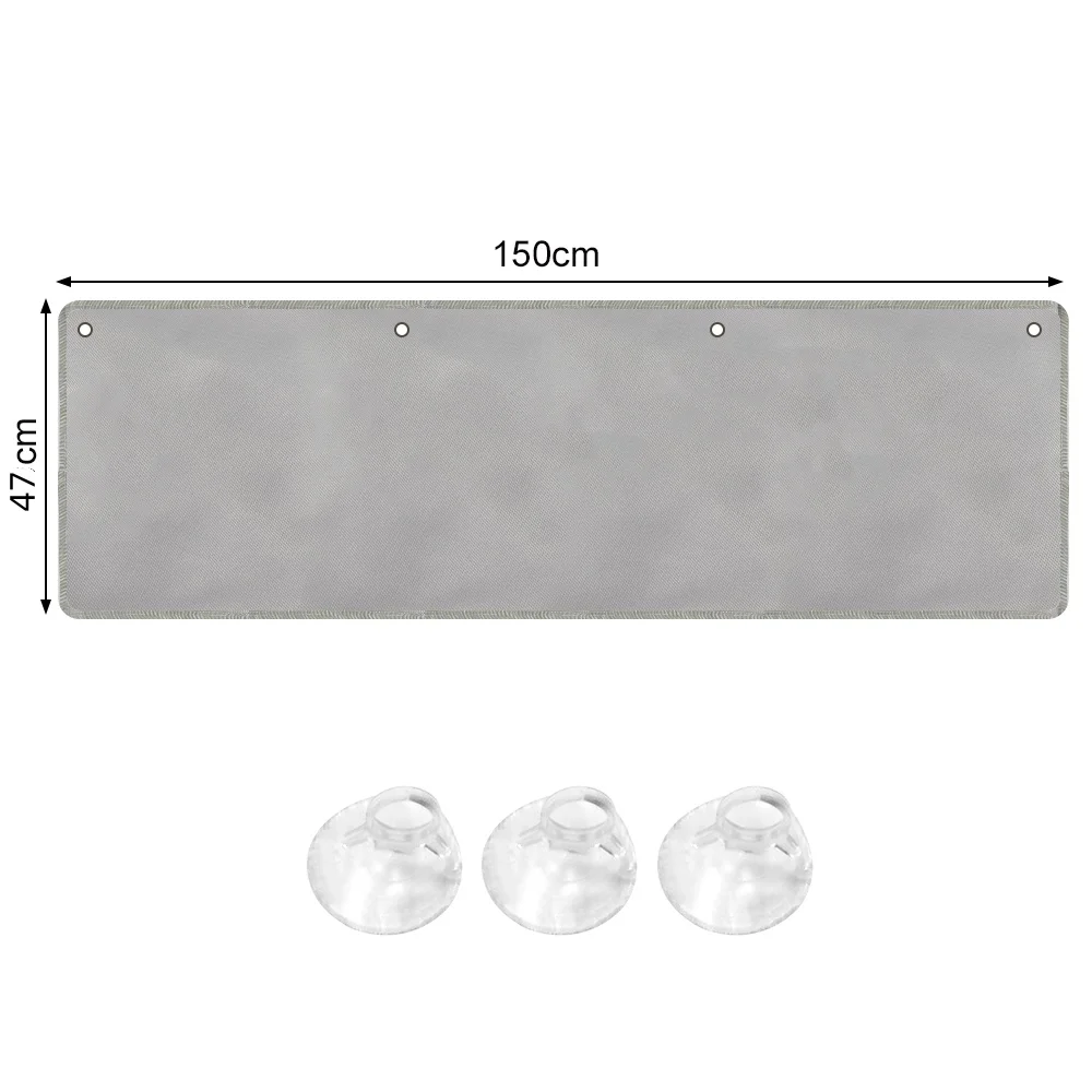 150x47cm Wheel Arch Cover Kit Awning Skirt W Suckers PVC 600D Caravan Motorhome RV Parts Accessories