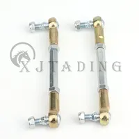 80mm-315mm M8 Steering Lever Tie Rod Ball Joint Kit for 49cc 50cc 2 Stroke Electric Mini Kids ATV Go Kart Buggy Scooter Quad