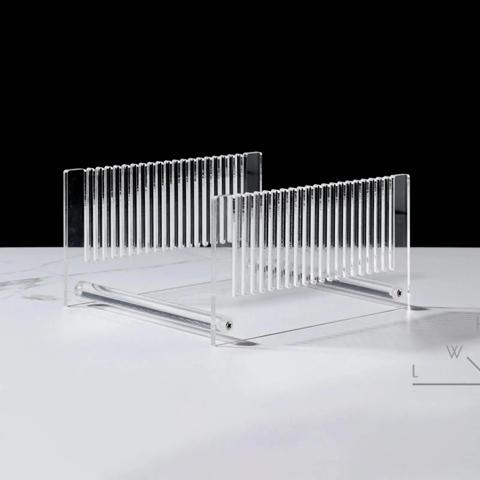 Vinyl Record Holder Storage CD Album Display Rack for Newspapers