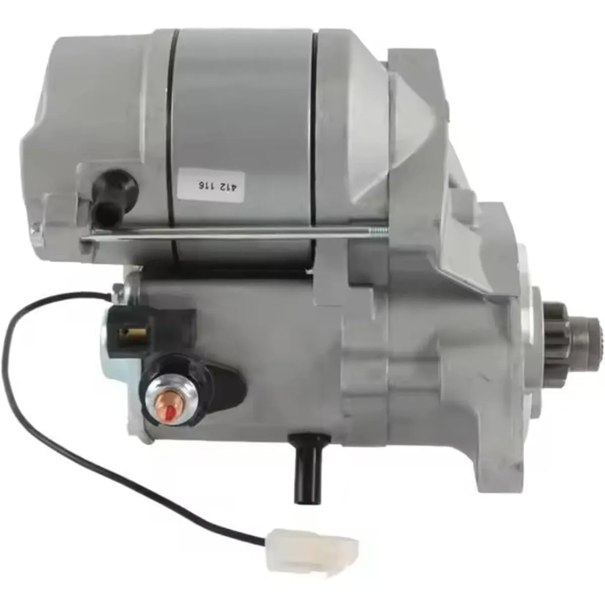 

1PCS Starter Motor 37560-63010 34650-63011 34650-63012 Fits For Kubota Engine D1005 F2880 F2880E F3680 Fits For Bobcat B200