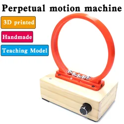 DIY Perpetual motion machine model Iron ball Electromagnetic circular motion Physics Teaching Experiment Scientific Handicraft