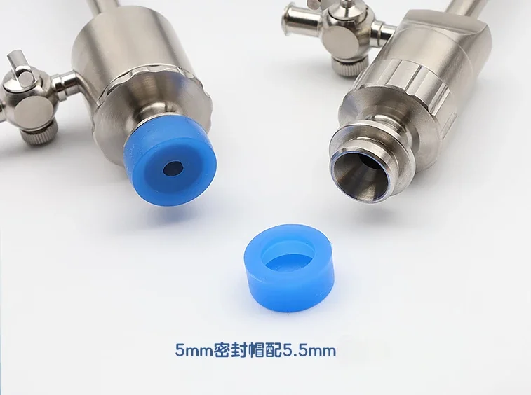 10PCS  Laparoscopic leak proof sealing cap accessory pneumoperitoneum quick connector I-shaped cap sensing film