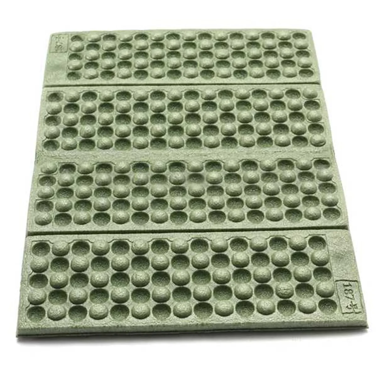 A77I 5X Camping Mats Folding Foam Mats Waterproof Sitting Carpet Seat Cushion for Outdoor Camping Picnic Park, Green