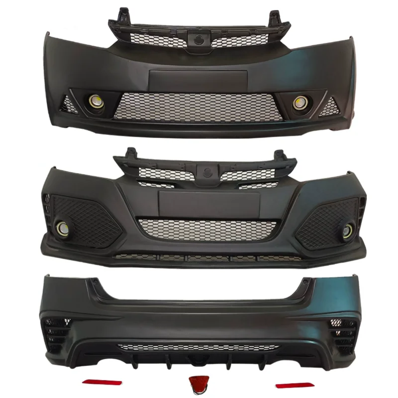 

Front bumper rear bumper Assembly for Honda Civic 05-11 modified undercoat Grille body Kit surround