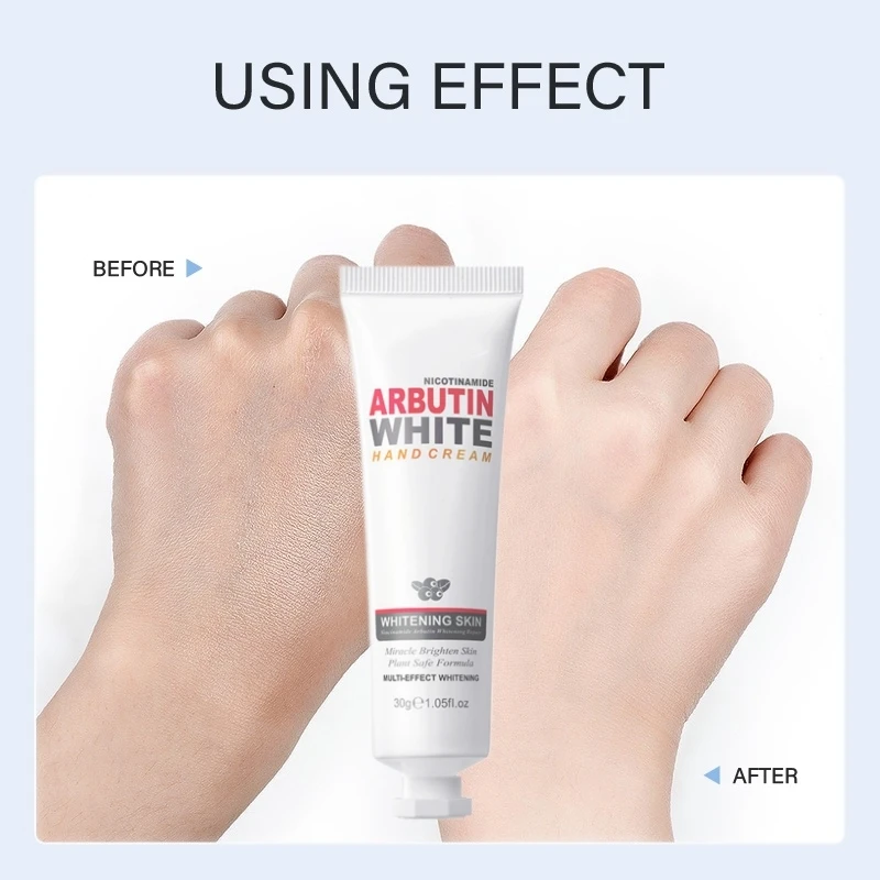 Niacinamide Arbutin Fruit Flavor Hand Cream Whitening Wrinkle Removal Anti-crack Moisturizing Fade Fine Lines Korea Skin Care