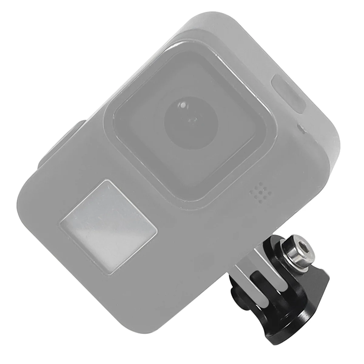 حامل كاميرا لـ Gopro12/11 كاميرا ساعة توقيت قوس ثقب المسافة 20-22 مللي متر ساعة توقيت تمديد حامل معدني قابل للتحويل ، B