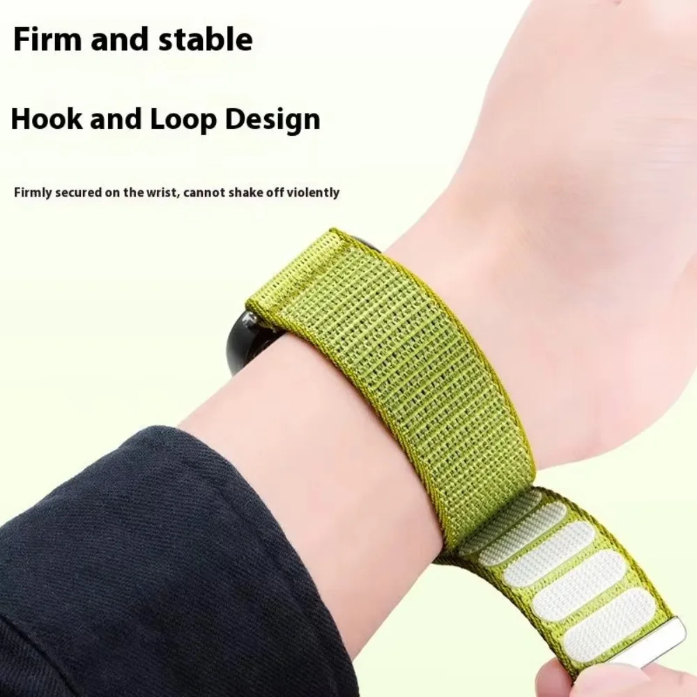 Nylon Watchband for Redmi Watch 6 5 4/6 Active-Lite Strap Wave Replacement Comfortable Correa For Xiaomi Mi Band 10 Pro 9 8 Pro
