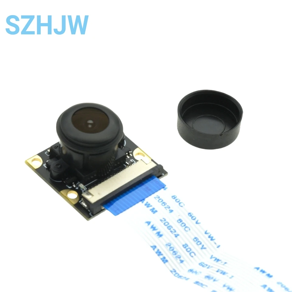 Moduł kamery Raspberry Pi 5MP szerokokątny 70 95 160 stopni Fisheye OV5647 1080P kabel kamery internetowej do Raspberry Pi