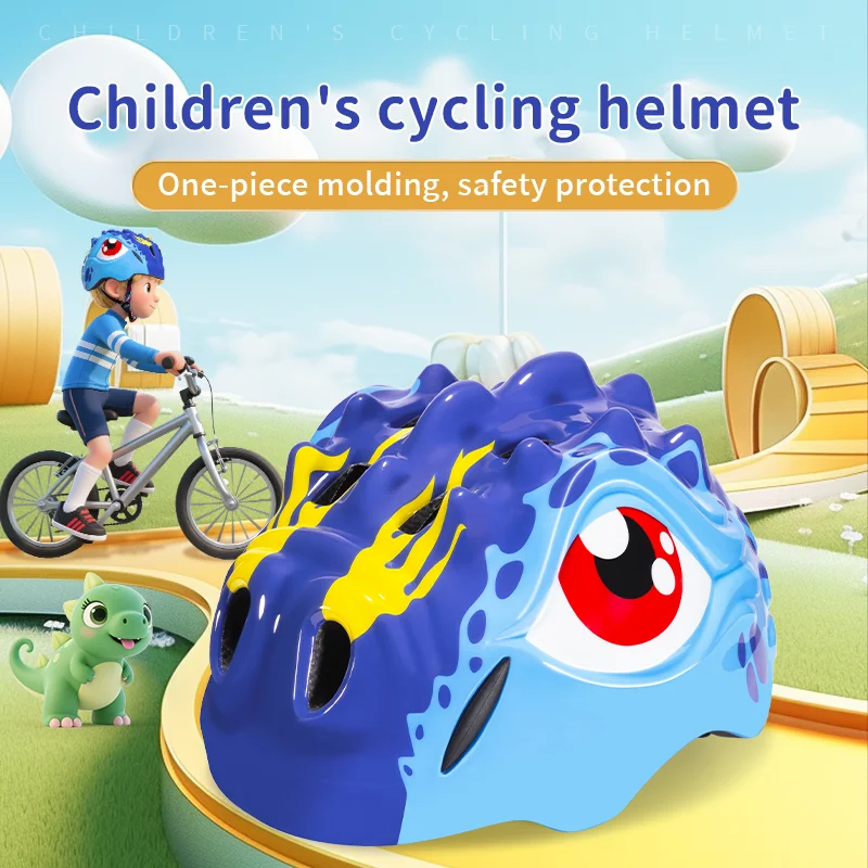 

Детский велосипедный шлем для мальчиков и девочек, детский велосипедный шлем, легкие шлемы со светодиодной подсветкой для скутера, велоспорта, катания на роликовых коньках