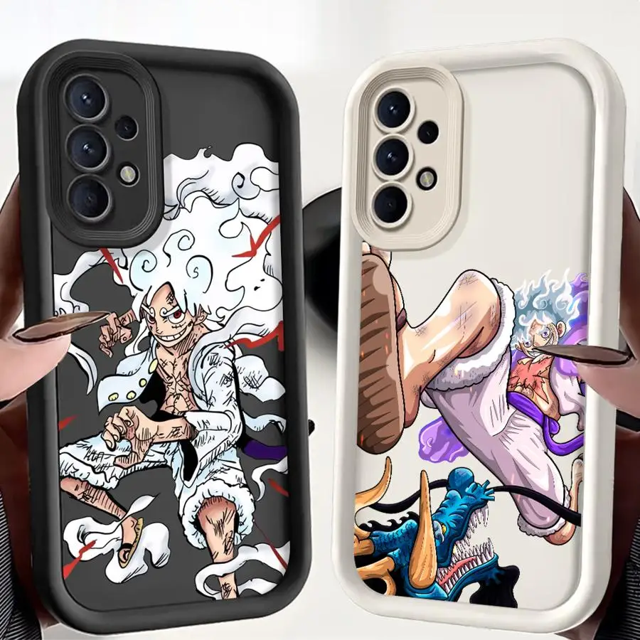 Etui z miękką powłoką One Piece Dragon Luffy na Samsung Galaxy A06 A15 A35 A73 A55 A53 A54 A72 A71 A52 A51 A25