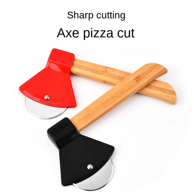 

Creative Axe Stainless Steel Pizza Cutter, Round Cake Cut Knife, Baking Artifact