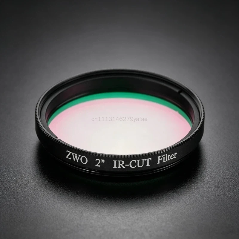 ZWO UV IR-CUT Filter 1.25 Inch & 2 Inch Ultraviolet Infrared Cut Filter Light Pollution Reduction Accessory for Astronomical Tel