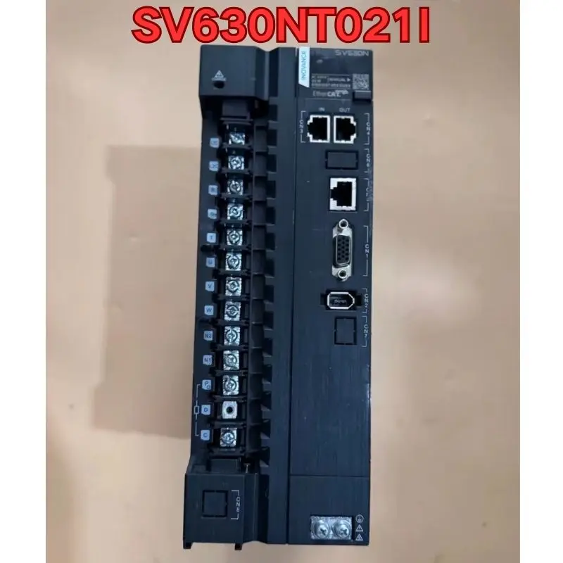 

Second-hand SV630NT021I servo drive function test is normal
