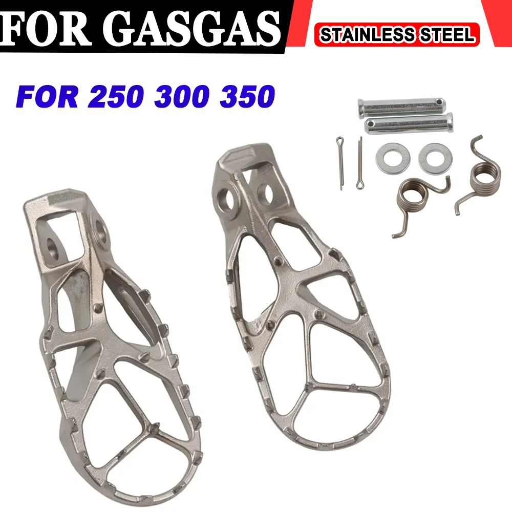

Motorcycle Accessories Foot Pegs Pedals Rest Footpegs Footrest For GasGas EX 250F 350F 450F 2024 MC 250F 350F 450F EC 250 300