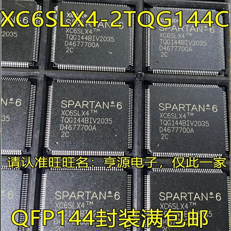 1-10PCS  XC6SLX4-2TQG144C XC6SLX4-2TQ144I XC6SLX4-3TQG144C XC6SLX4-3TQT144 XC6SLX4-TQG144 QFP144