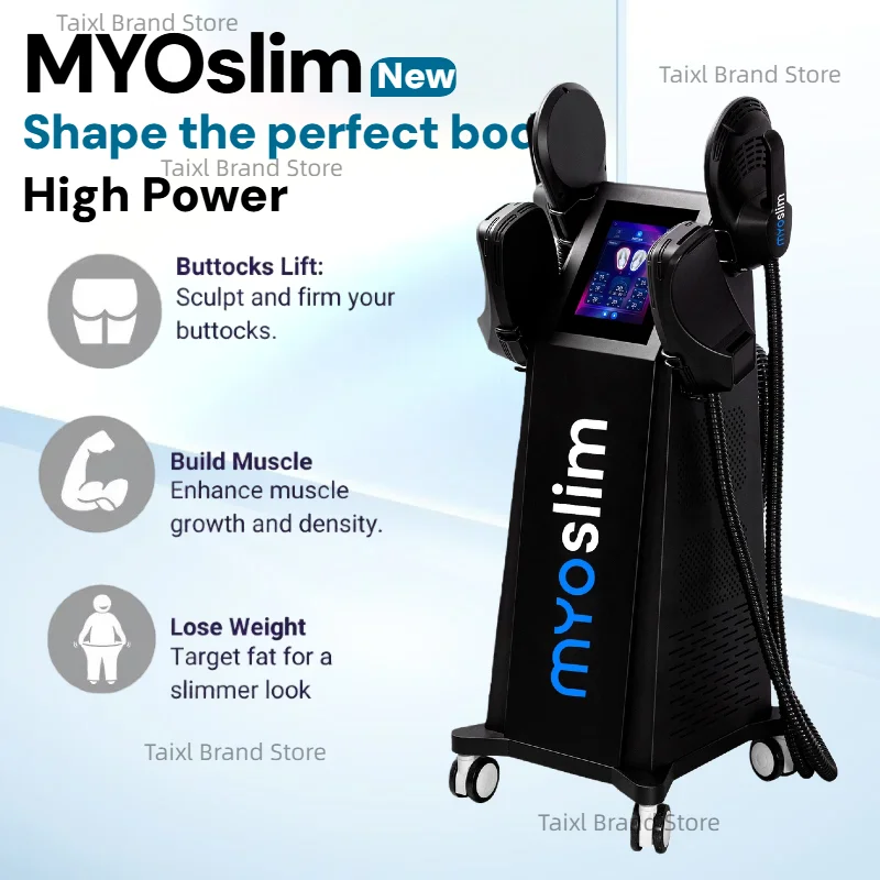 MYOslim EMS Body Sculpting Machine Body Sculpt 6500W 200hz Fat Removal Muscle Fitness Sculpting Machine