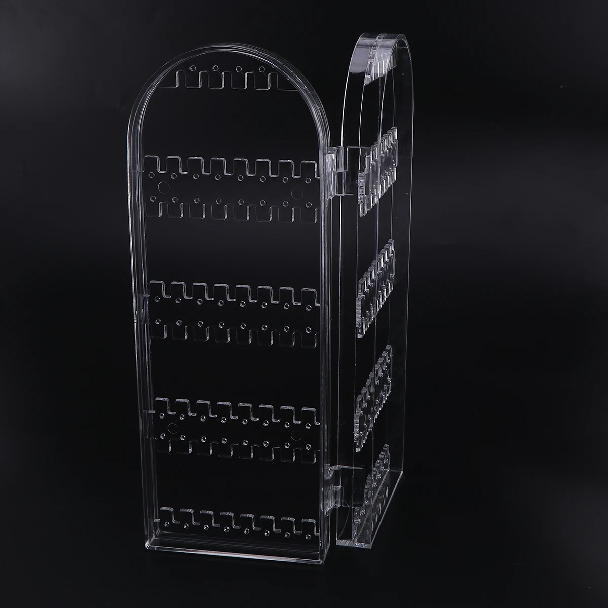 

Door-type Screen Rack Acrylic Earring Organizer Stand Holder Jewelry Storage Box