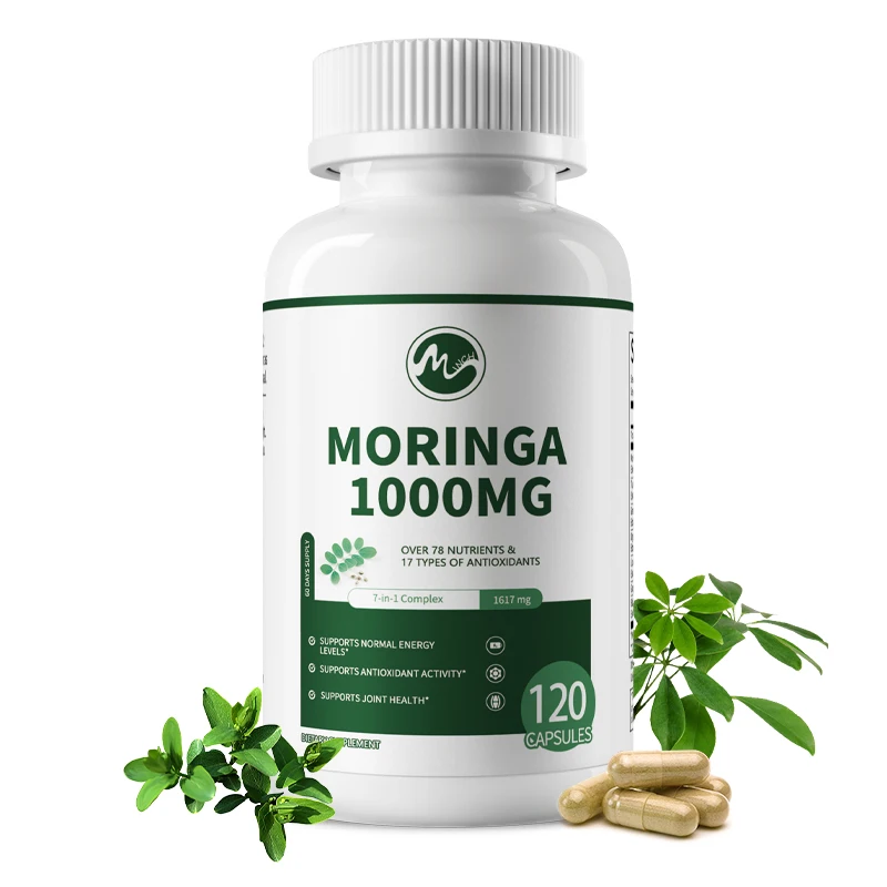 

GPGP Greenpeople Moringa Extract Supplements Support Digestive & Immune Health Support Blood Sugar & Blood Lipids Health