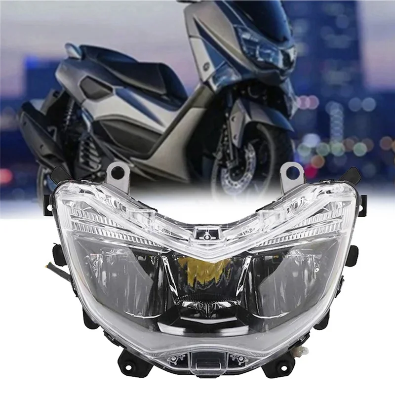 

A029-Fit For Yamaha NMAX155 NMAX125 2016-2018 Motorcycle Headlight Assembly Head Light Lamp Head Light