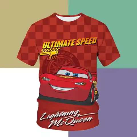 Sonic Tops For Children's Clothing 2024 New Summer Casual Kids T-Shirts Boy Child Tee Shirt Car Tractor Cartoon Tshirts Girl