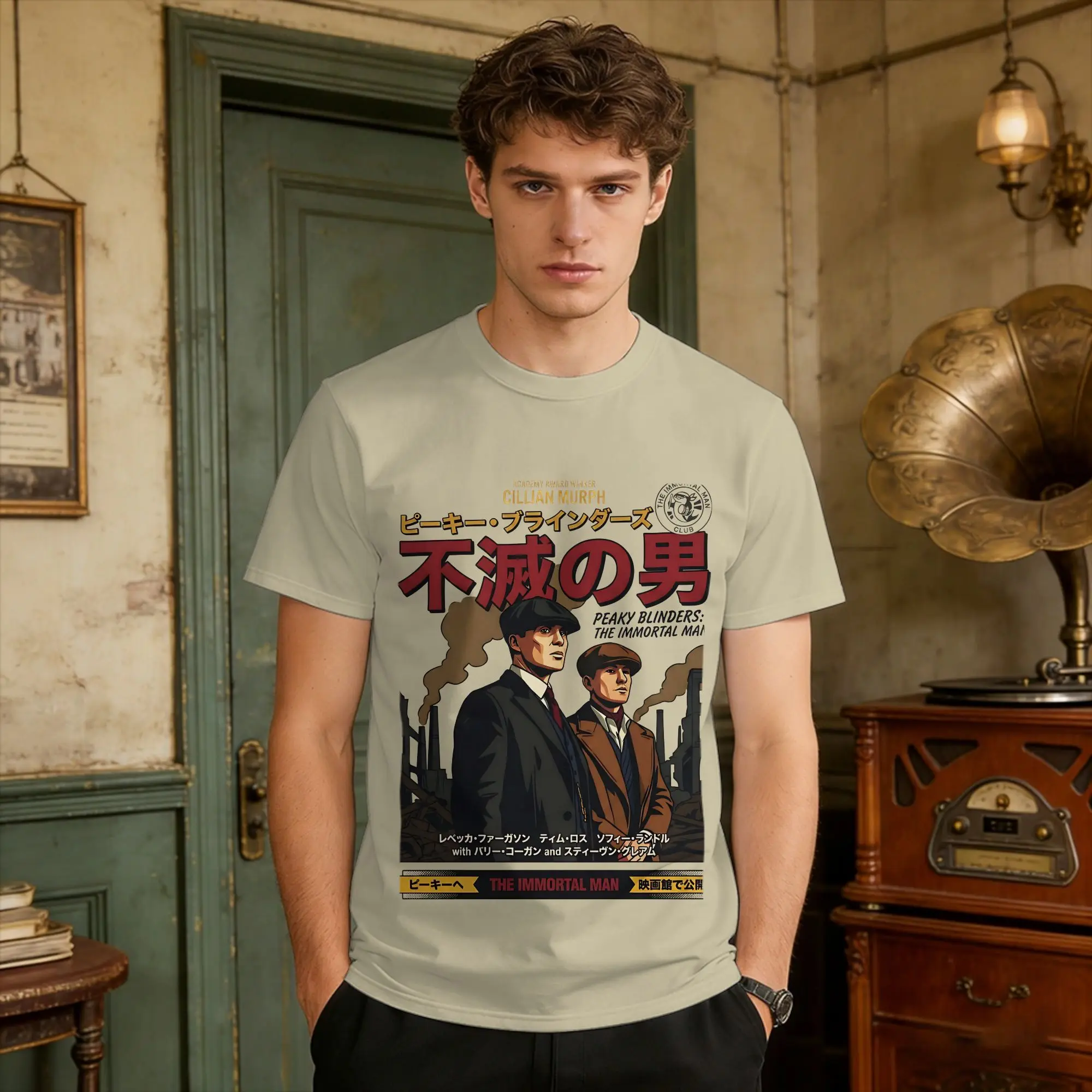 The Immortal Man T Shirt Summer Peaky Blinders 100 Cotton T Shirts For Man Casual Tshirt Short Sleeve Y2K Funny Clothes