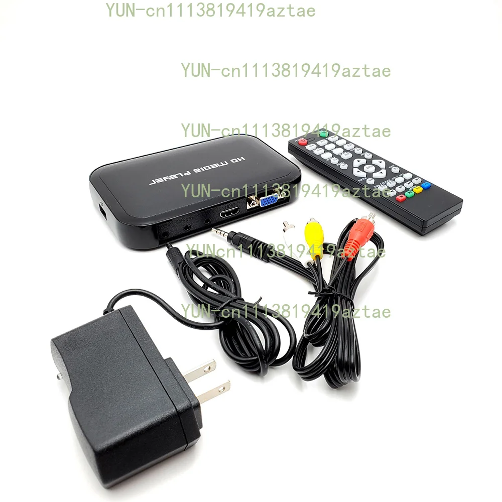 Mini Full HD 1080P H.264 MKV HDD HDMI-compatible MultiMedia Media Player Center Support USB OTG SD AV TV AVI RMVB RM