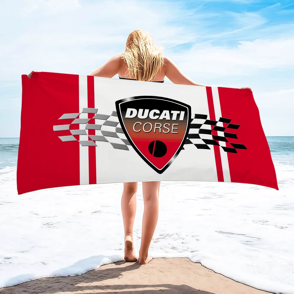 Anime Cool D-Ducati-i Towel Gift For Travel Gym Sauna Travel Spa Shower Camping Quick Dry Sports Beach Towels Soft Pool