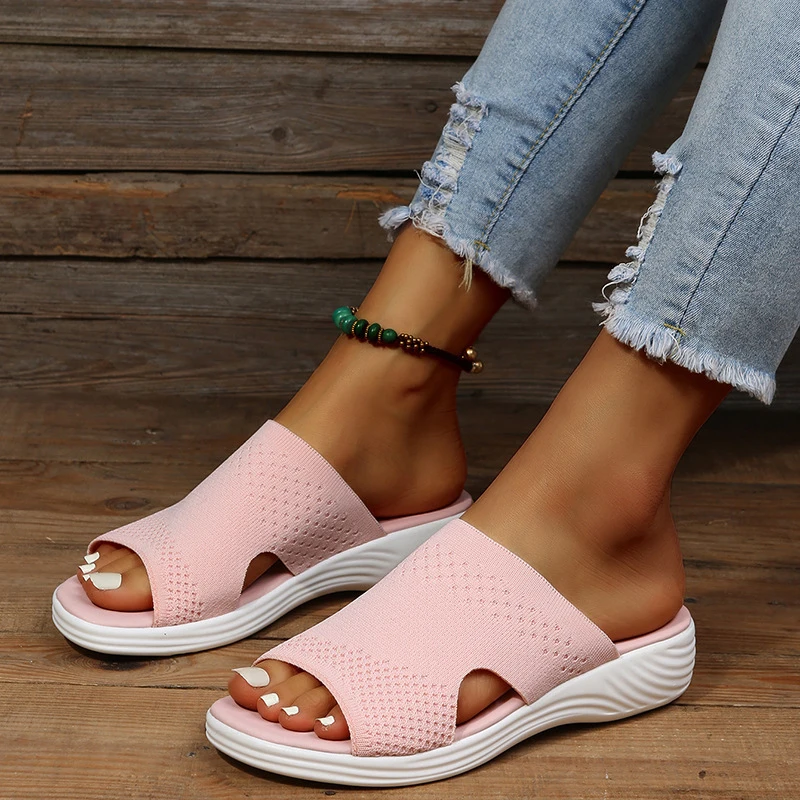 Women Casual Shoes Woman Slides Women Slippers Footwear Female Summer Women Shoes Sandals Retro Women's Shoes Soft Sandals For