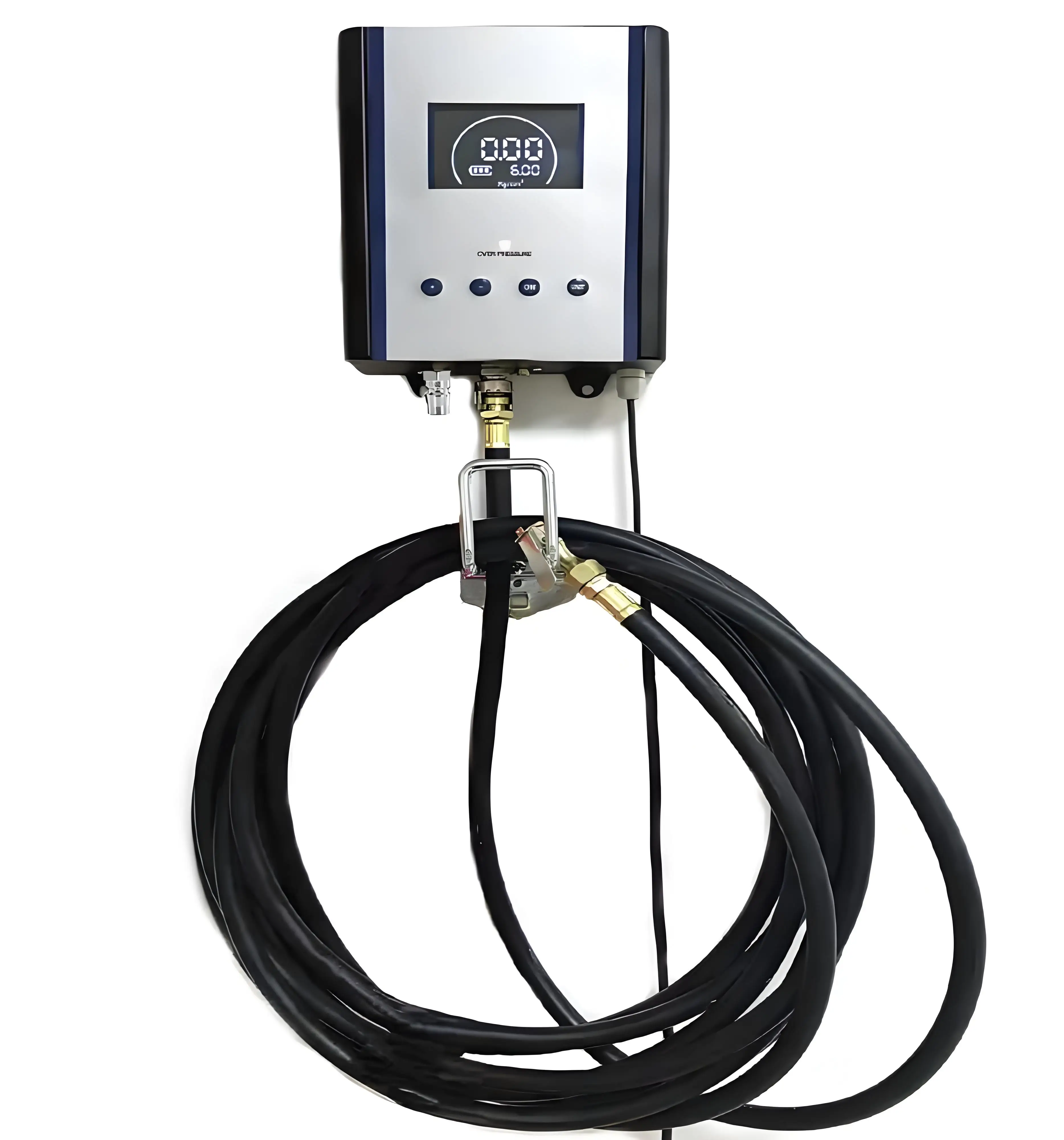EE1 Fast Automatic Wall Mounted Digital Tire Inflator and Deflator Vehicle Testing Machine with Pre-Set Pressure for Tire Shops