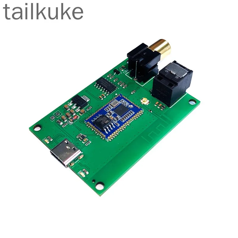 USB Sound Card Bluetooth Digital Interface Module Qcc5181 Spdif Optical Fiber Coaxial Output Ldac Lhdc