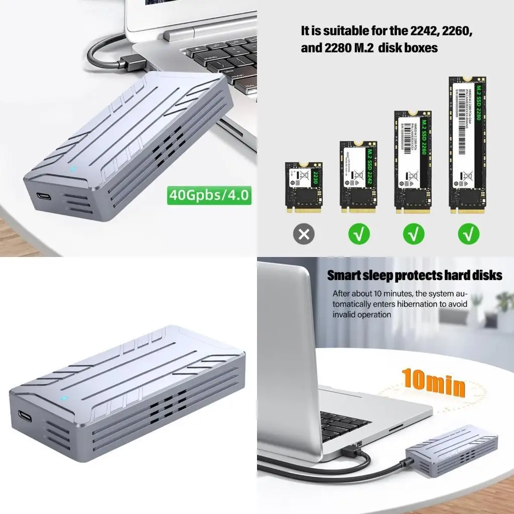 

R53C NVME SSD Корпус USB4.0 40 Гбит / с.