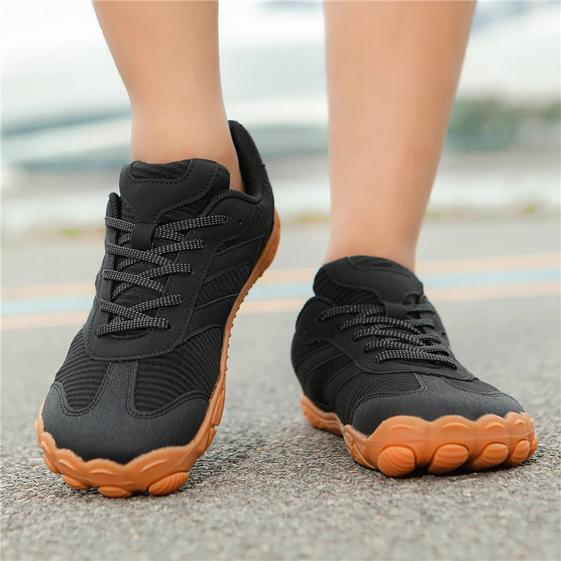 Unisex Non-slip Wide-toed Barefoot Casual Sports Shoes Fitness Shoes Hiking Shoes Retro Outdoor Walking Shoes Casual Sneakers
