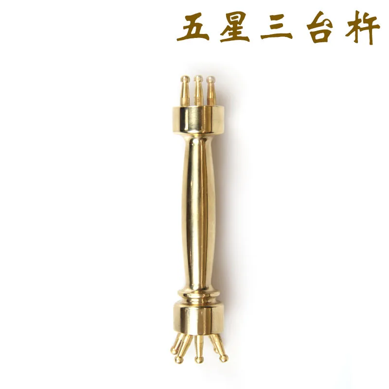 Body massager physiotherapy massage pestle household pure copper solid pestle needle acupuncture point bar scrapping
