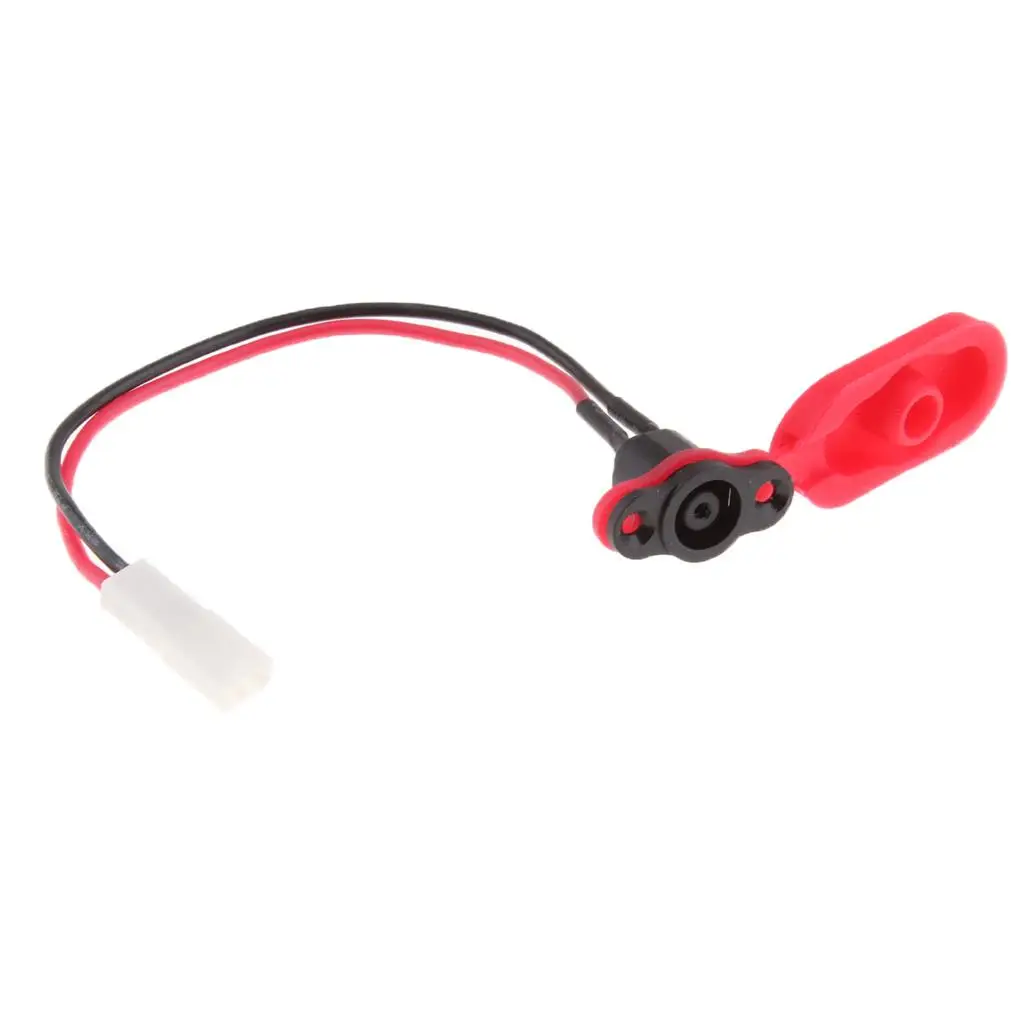 Charging Port Dust Plug Charging Cable Line Cord for M365 Scooter