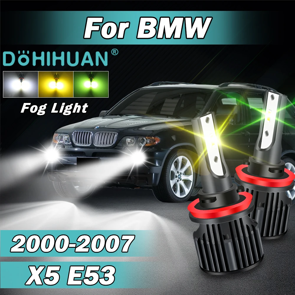 

Для BMW X5 E53 2000-2007 передняя противотуманная фара светодиодная лампа 2003 2004 2005 2006 2001 2002
