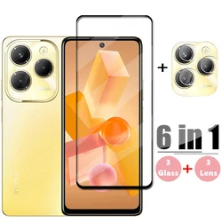 Full Cover Glass For Infinix Hot 40 Pro Tempered Glass Infinix Hot 40 Pro Screen Protector Camera Lens Film Infinix Hot 40 Pro