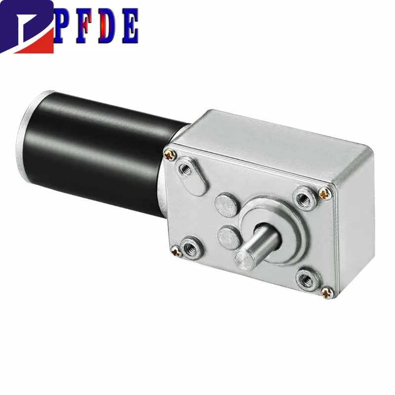 5840-31ZY Turbine Electric Gearbox Motor Single Shaft Self-Locking Reversible Worm Gear Motor High Torque Speed Reduction Motor