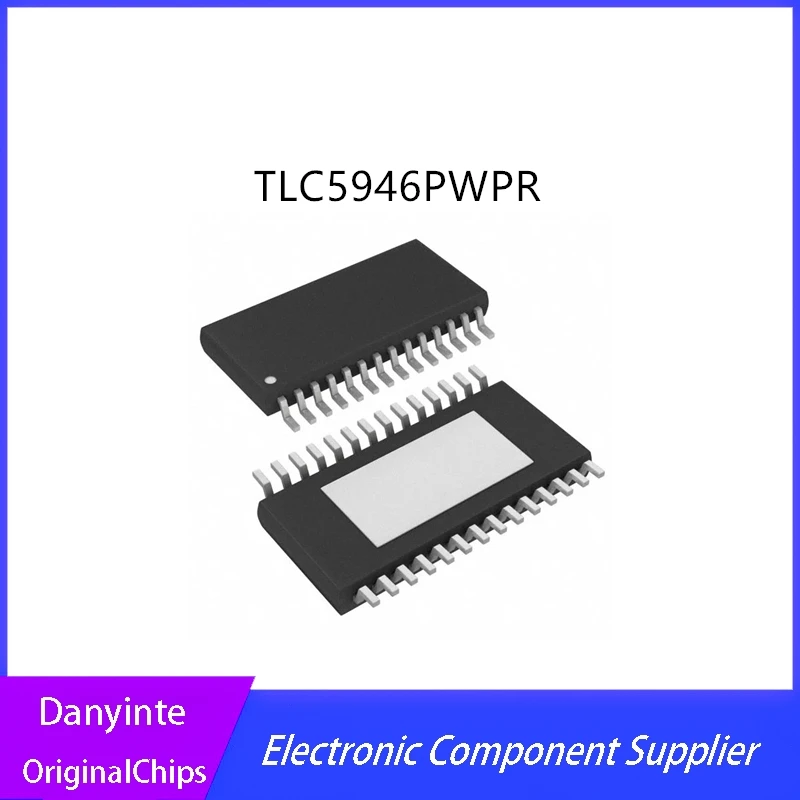 10Pcs/Lot  TLC5946PWPR TLC5946 HTSSOP28