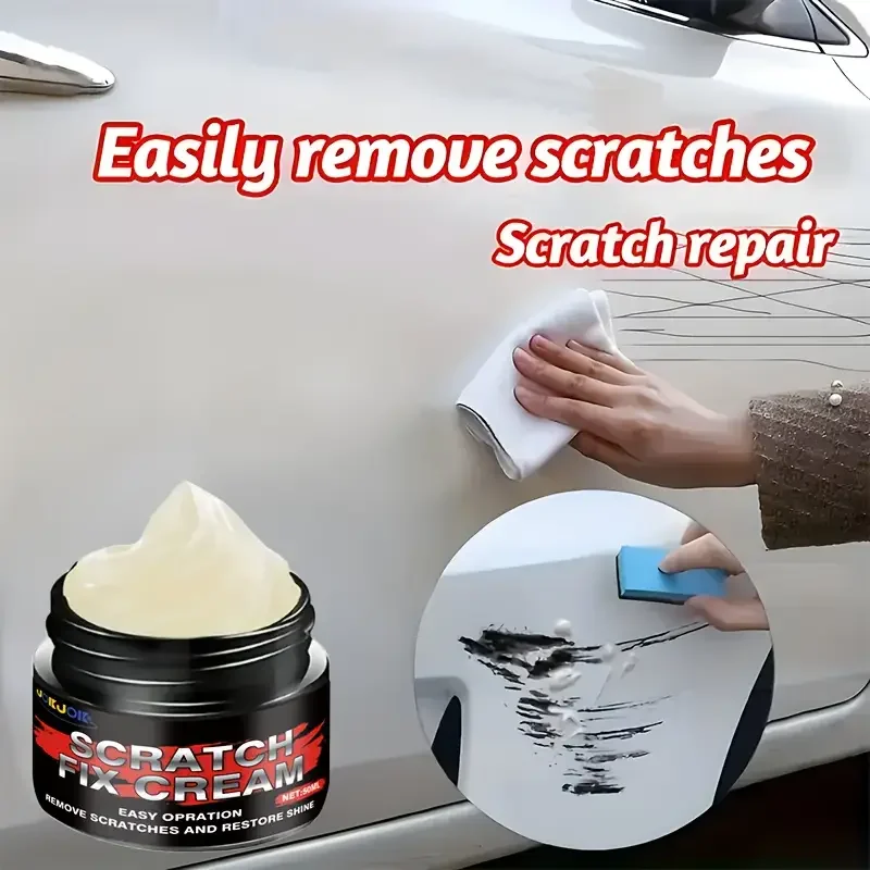 Advanced Nano Car Scratch Removal Kit, removes scratches, restores gloss, protects car paint, suitable for all colors