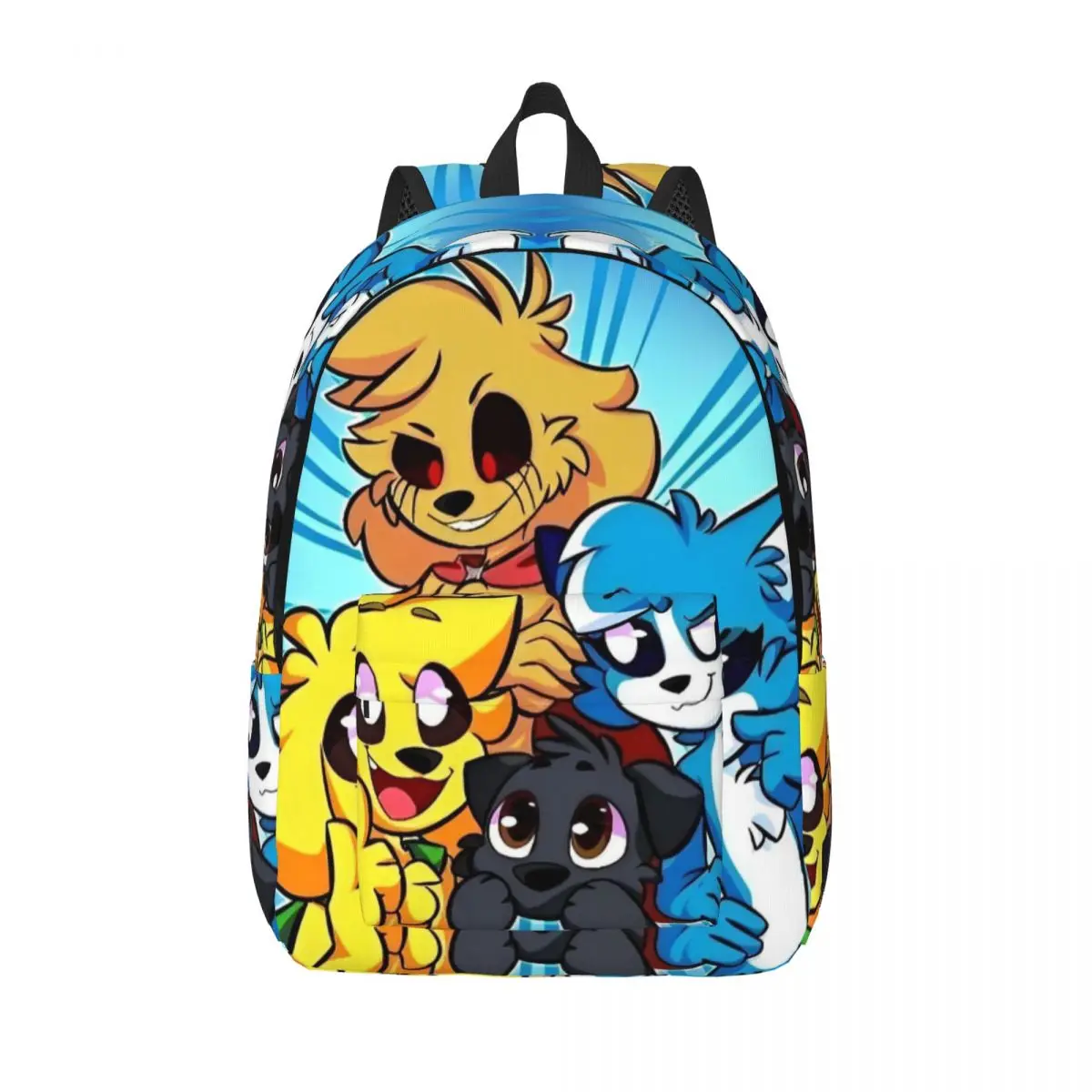 

Mikecracks Backpack for Preschool Primary School Student Cartoon Bookbag Boy Girl Kids Canvas Daypack with Pocket